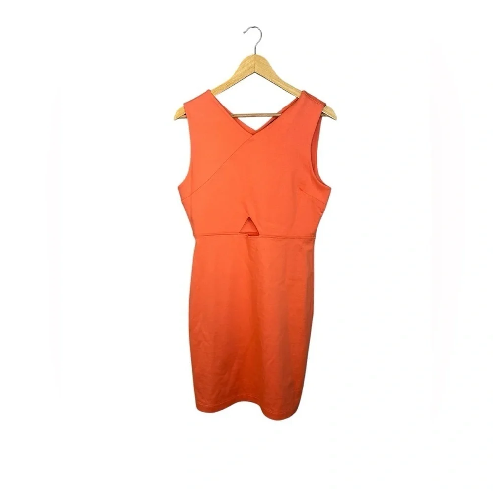 NWT Kate spade cut out pencil dress peach M